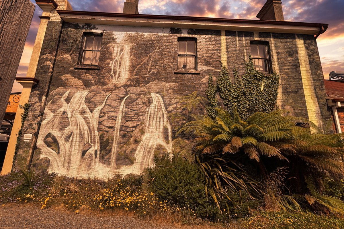 Sheffield murals, Tasmania